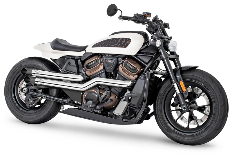 Freedom Performance Exhaust Mid Staggered Ch/Bk Decl Rh1250S 21-Up