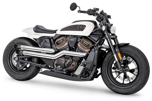 Freedom Performance Exhaust Mid Staggered Ch/Bk Decl Rh1250S 21-Up