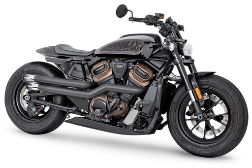 Freedom Performance Exhaust Mid Staggered Bk/Ch Decl Rh1250S 21-Up