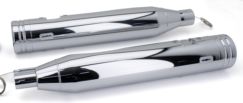 MCJ Edition 120 Slip-On FLH/T25-Up Chrom
