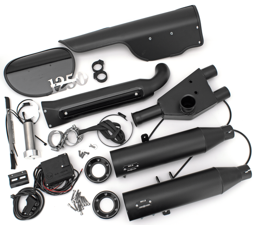 MCJ Adj. Exhaust RH1250S25-Up Black