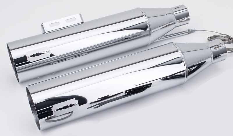 MCJ Race Slip-On FLFB/FXBR25-Up Chrome