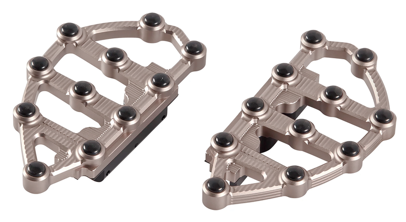 Arlen Ness Ness MX Passenger Floorboards - Titanium