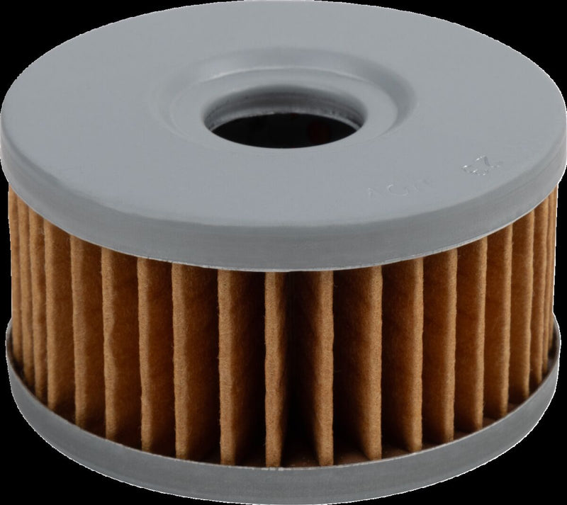 Parts Unlimited Oil Filter - Orange, Silver, Cartridge - 010030