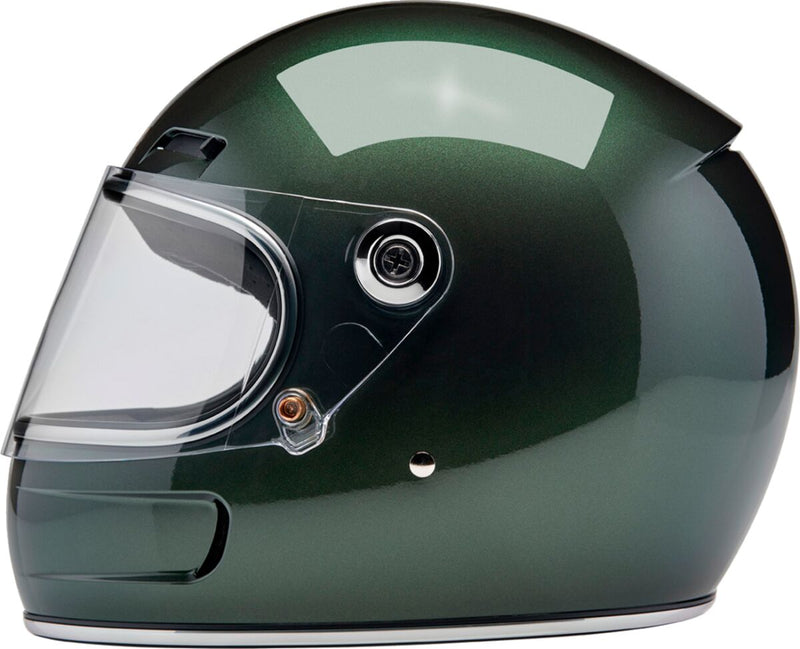 Biltwell Gringo SV Helmet - Gloss, Green, Metallic