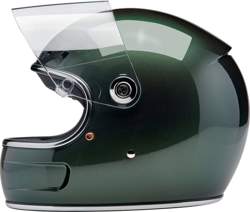 Biltwell Gringo SV Helmet - Gloss, Green, Metallic
