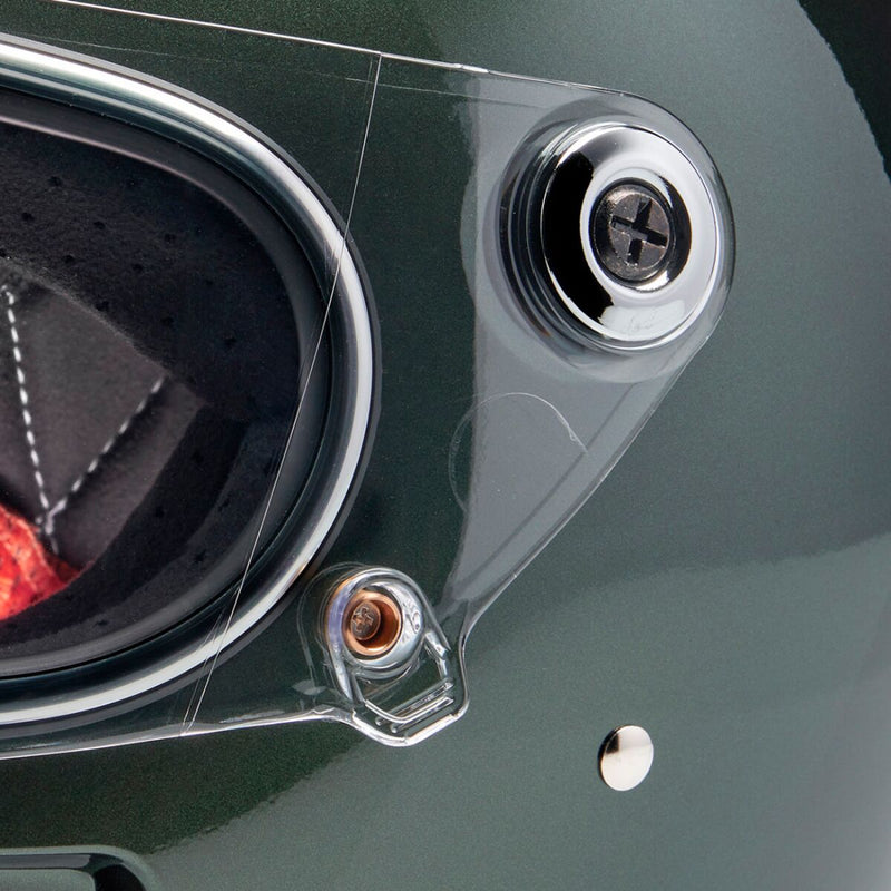 Biltwell Gringo SV Helmet - Gloss, Green, Metallic
