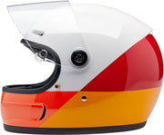Biltwell Gringo SV Helmet - Size XL - Gloss,  Orange,  Red,  White