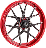 Arlen Ness Spoken Rim - Anodised,  Red - Forged - 333-004