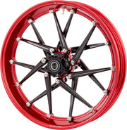 Arlen Ness Spoken Rim - Anodised,  Red - Forged - 333-020