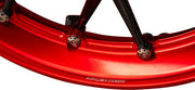 Arlen Ness Spoken Rim - Anodised,  Red - Forged - 333-020