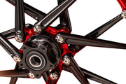 Arlen Ness Spoken Rim - Anodised,  Red - Forged - 333-020
