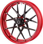 Arlen Ness Spoken Rim - Anodised,  Red - Forged - 333-028