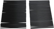 EMGO Spokets Spoke Covers Wheel Trim Kit - Black,  Natural