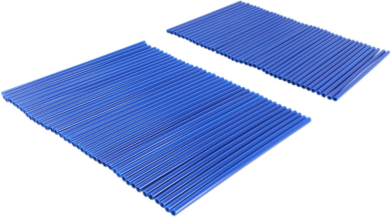 EMGO Spokets Spoke Covers Wheel Trim Kit - Blue,  Natural