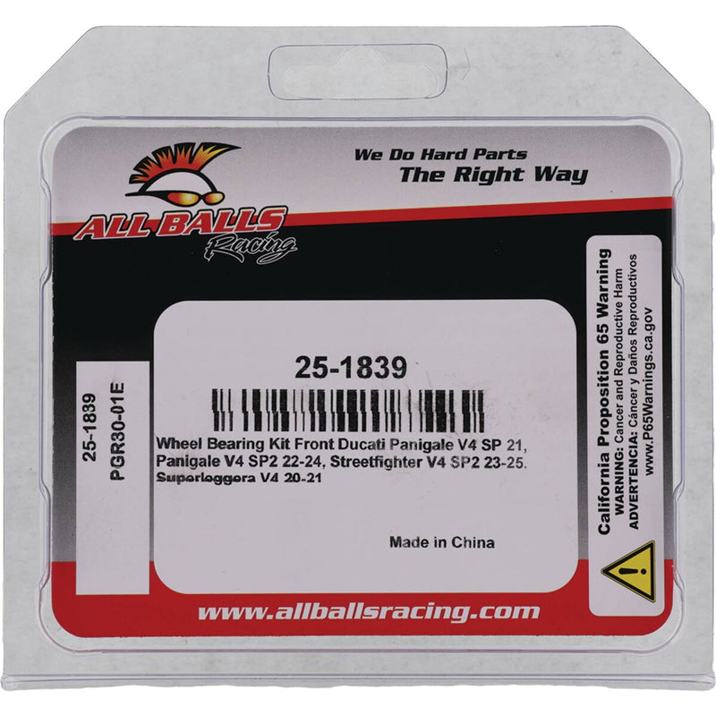 All Balls Wheel Bearing Kit - 25-1839