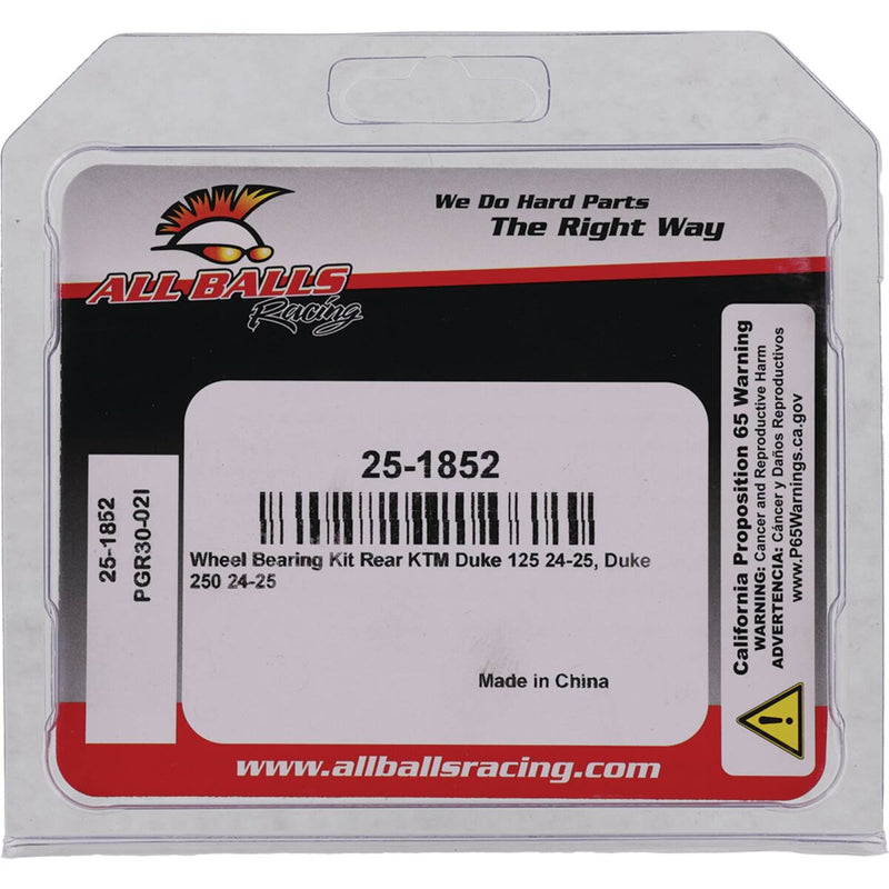 All Balls Wheel Bearing Kit - 25-1852