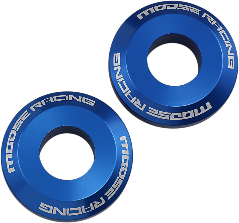Moose Offroad Hard-parts Fast Wheel Spacer - Rear, Anodised, Blue - W16-5307L