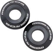 Moose Offroad Hard-parts Fast Wheel Spacer - Rear, Anodised, Black - W16-1301GB