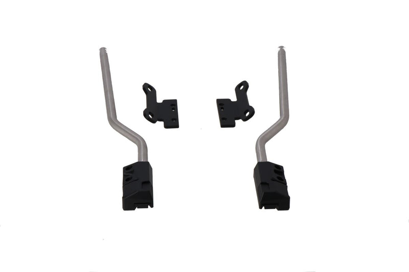 SW-Motech BLAZE Panniers Spacer Bars - Black, Silver - HTA.08.740.85500/B