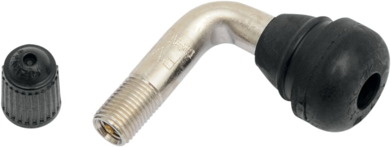 K&L SUPPLY Valve Stem Kit Replacement Part - Raw, Silver, 90° Bend - 32-8231