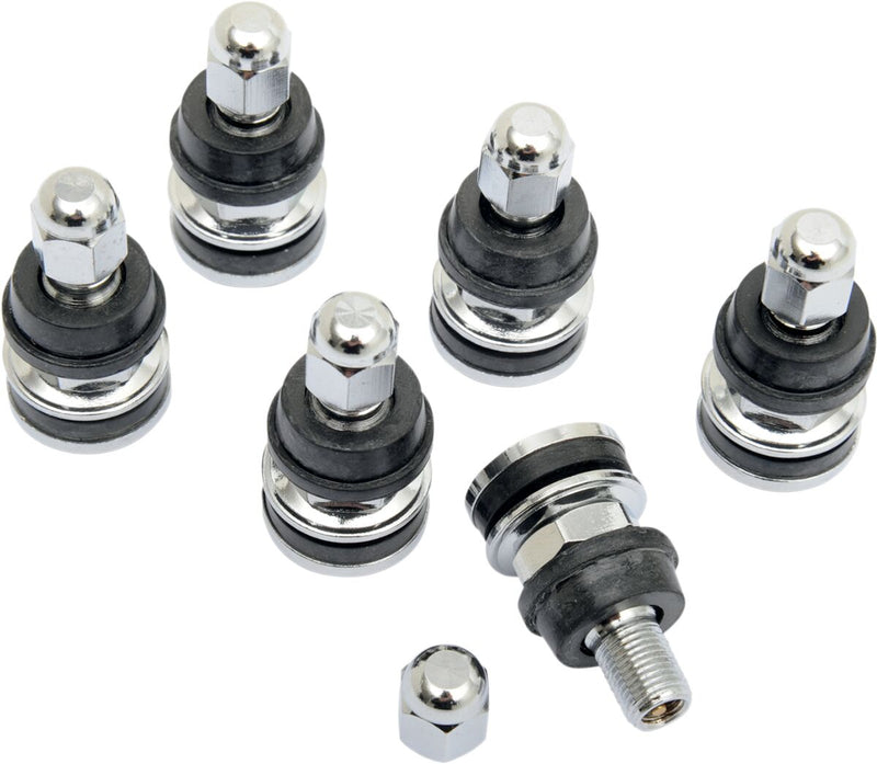 K&L SUPPLY Valve Stem Kit Replacement Part - Raw, Silver, Short, Straight
