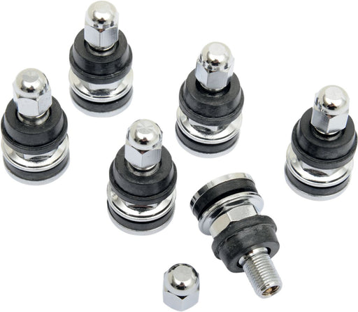 K&L SUPPLY Valve Stem Kit Replacement Part - Raw, Silver, Short, Straight