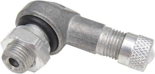 K&L SUPPLY 90° Bend/Angled Valve Stem - Raw, Silver, 90° Bend, Angled