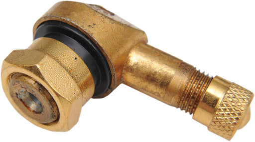 K&L SUPPLY 90° Bend/Angled Valve Stem - Gold, Raw, 90° Bend, Angled