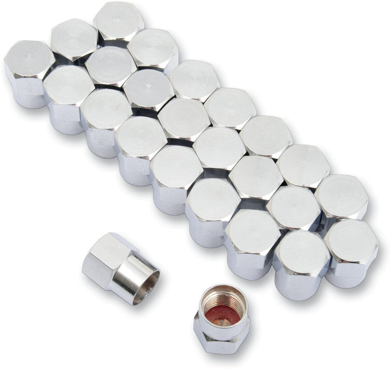 K&L SUPPLY Replacement Valve Stem Cap - Chrome