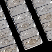 K&L SUPPLY Quickstick Wheel Weights - Chrome, Adhesive Stick-On, Rectangle - 32-2398