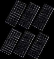 K&L SUPPLY Quickstick Wheel Weights - Black, Powder-Coated, Adhesive Stick-On, Square