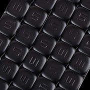K&L SUPPLY Quickstick Wheel Weights - Black, Powder-Coated, Adhesive Stick-On, Square