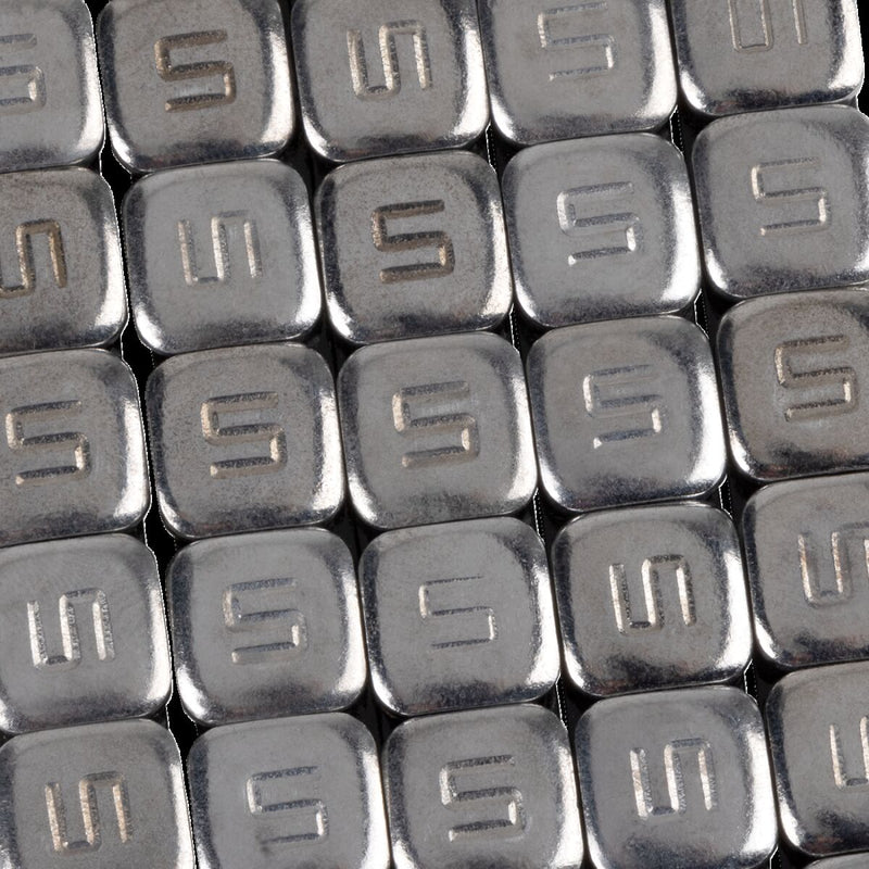 K&L SUPPLY Quickstick Wheel Weights - Chrome, Adhesive Stick-On, Square