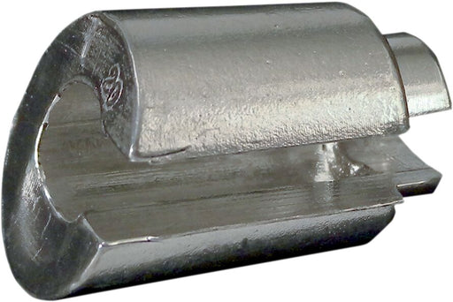 K&L SUPPLY Universal Angled Spoke Wheel Weights - Natural, Silver, Angled, Crimp On - 32-4091