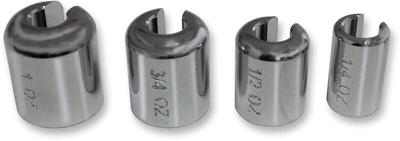K&L SUPPLY Chrome/Zinc Spoke Wheel Weights - 32-7091