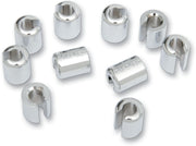 K&L SUPPLY Chrome/Zinc Spoke Wheel Weights - 32-7092