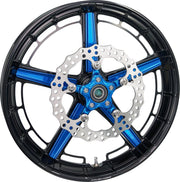 Arlen Ness Flatline Rim Insert - Anodised,  Blue - 330-038