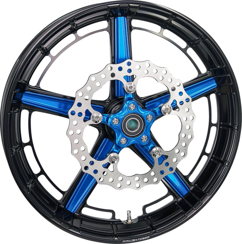 Arlen Ness Flatline Rim Insert - Anodised,  Blue - 330-038