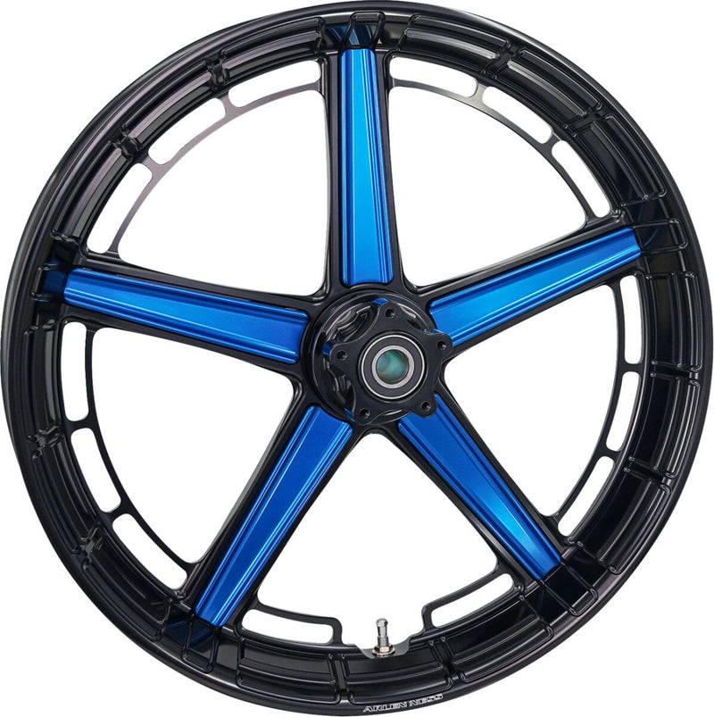 Arlen Ness Flatline Rim Insert - Anodised,  Blue - 330-038