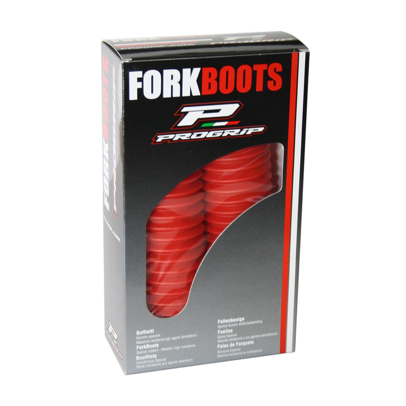 PRO GRIP Fork Boots - Red