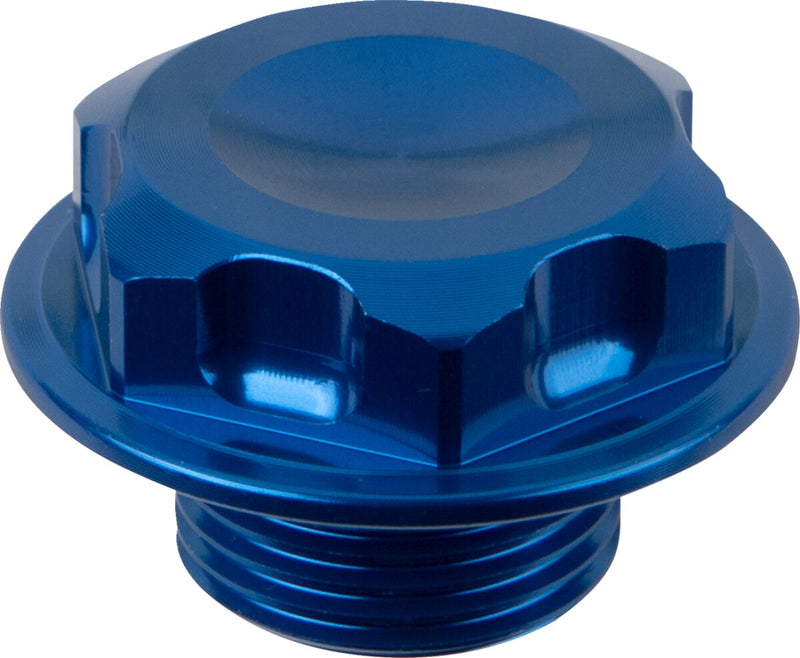 Moose Offroad Hard-parts Steering Stem Nut - Blue