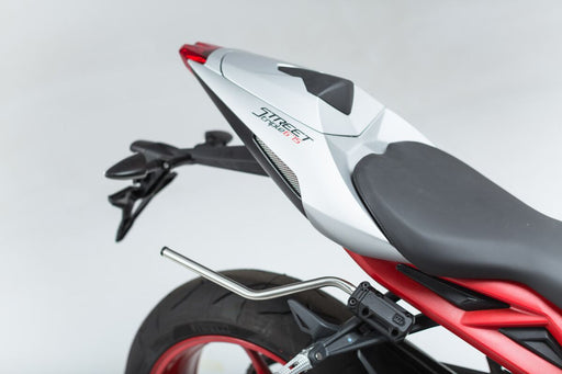 SW-Motech BLAZE Panniers Spacer Bars - Black, Silver, Pannier, Saddlebag - HTA.11.740.80700/B
