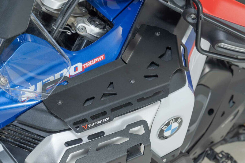 SW-Motech TANK SHELVE - Black, Powder-Coated