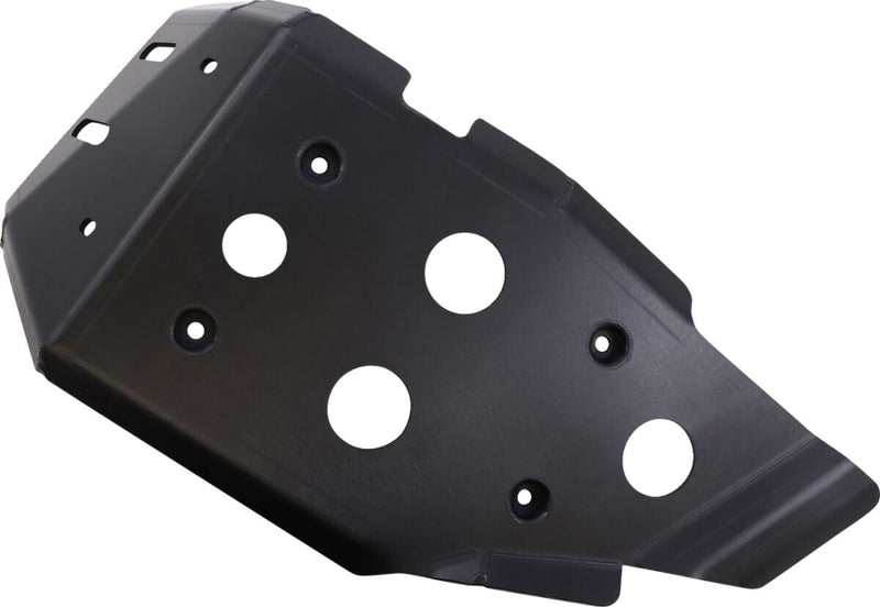 Moose Offroad Hard-parts Aluminium Skid Plate - Anodised,  Black