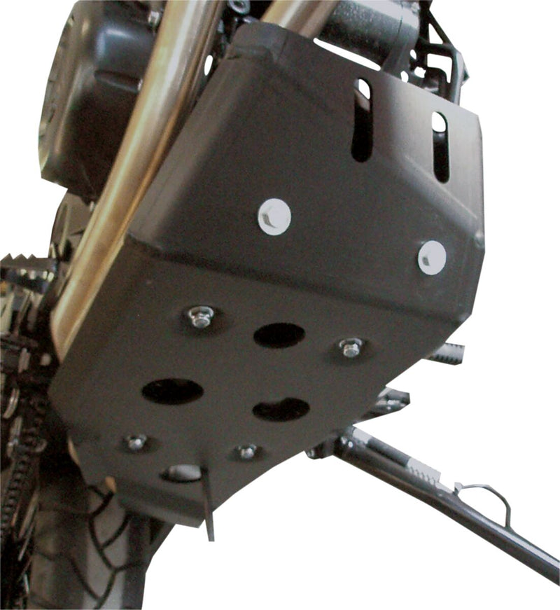 Moose Offroad Hard-parts Aluminium Skid Plate - Anodised,  Black