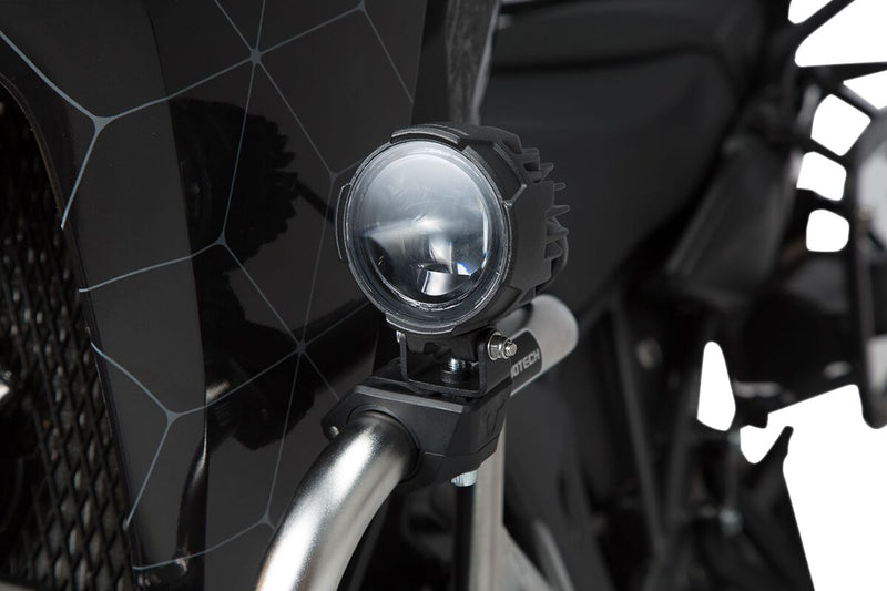 SW-Motech Crash Bar Clamps for Lights - Black, Frame
