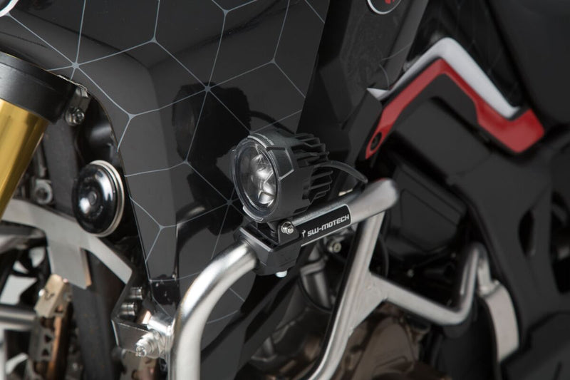 SW-Motech Crash Bar Clamps for Lights - Black, Frame