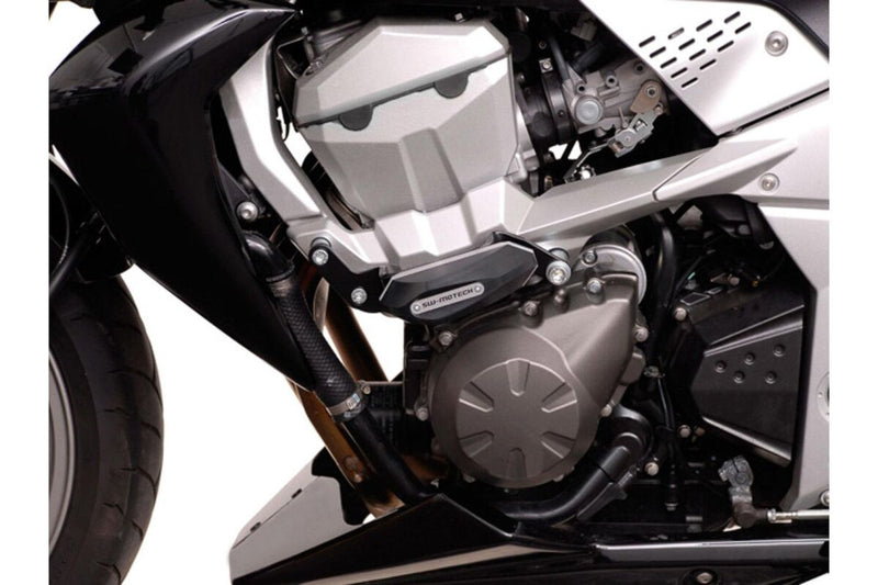 SW-Motech Frame Sliders - Left, Right, Black, Silver - STP.08.590.10400/B