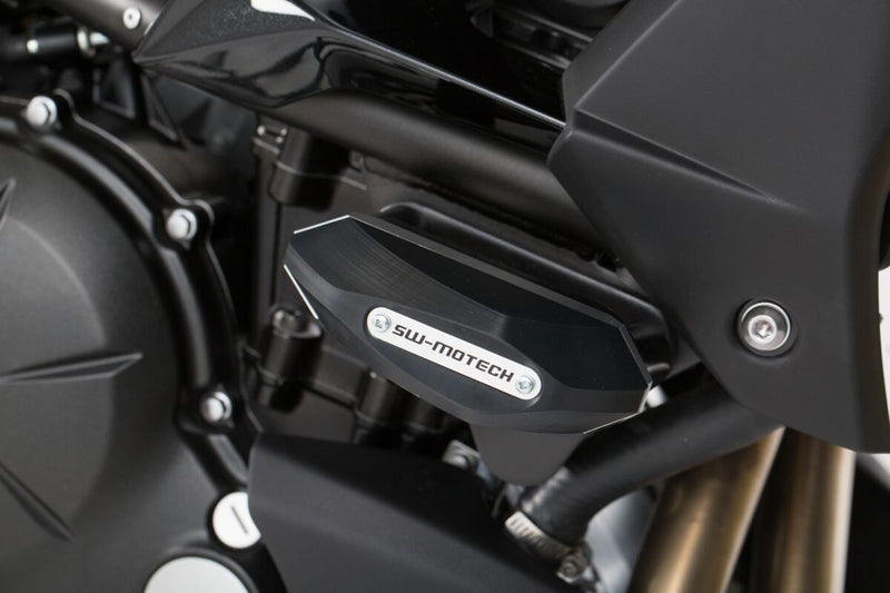 SW-Motech Frame Sliders - Left, Right, Black, Silver - STP.08.590.11200/B